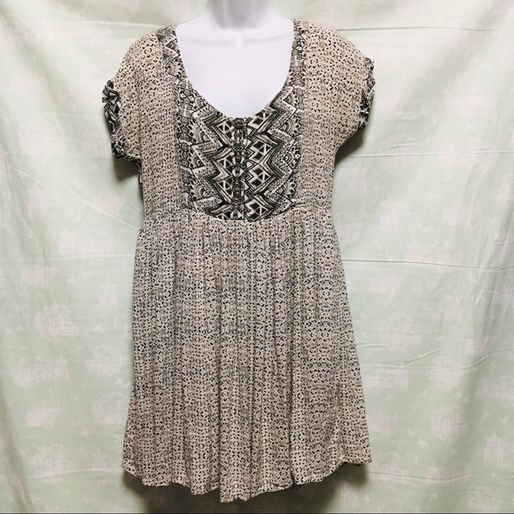 Free People Dresses & Skirts - Free People tribal print babydoll dress.